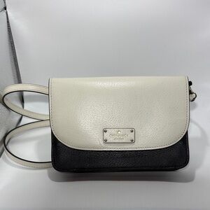 Kate Spade Two-Tone Black and Cream Crossbody Bag